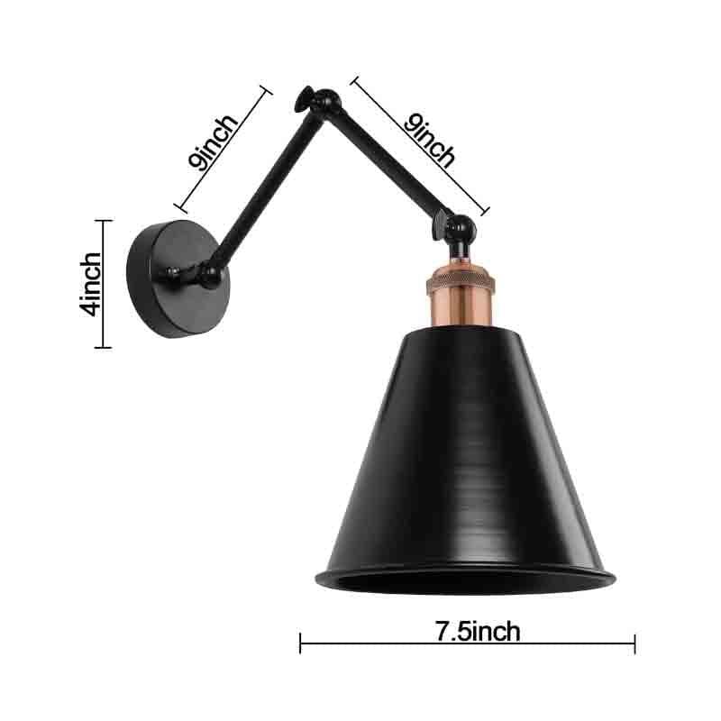 Buy Wall Lamp - Kim Wall Lamp - Bronze at Vaaree online
