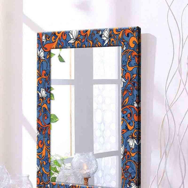 Wall Mirror - Fleur Mirror - Orange