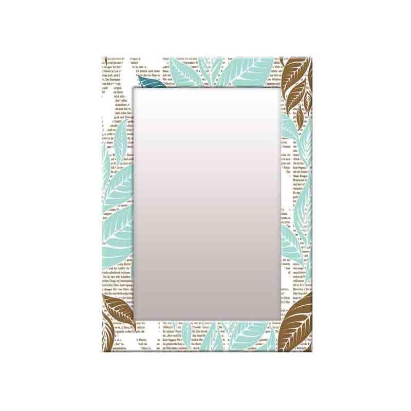 Buy Leaf News Mirror Wall Mirror from Vaaree