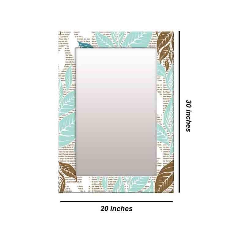 Buy Leaf News Mirror Wall Mirror from Vaaree