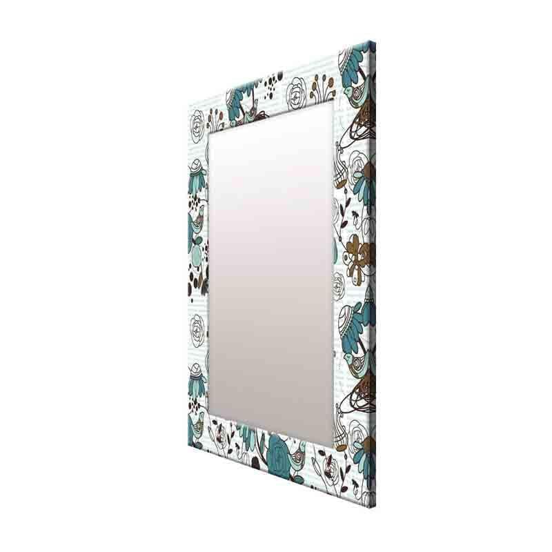 Buy Nature's Essence Mirror - Teal Wall Mirror from Vaaree