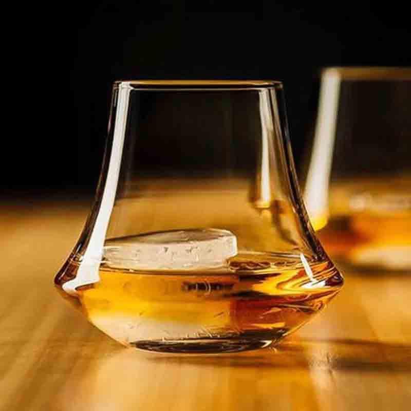 Buy Ava Whiskey Glass (300 ml) - Set Of Four Scotch & Whiskey Glasses from Vaaree