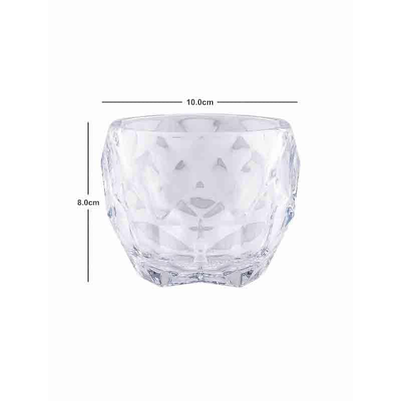 Buy Betty Whiskey Glass (280 ml ) - Set of Six Scotch & Whiskey Glasses from Vaaree