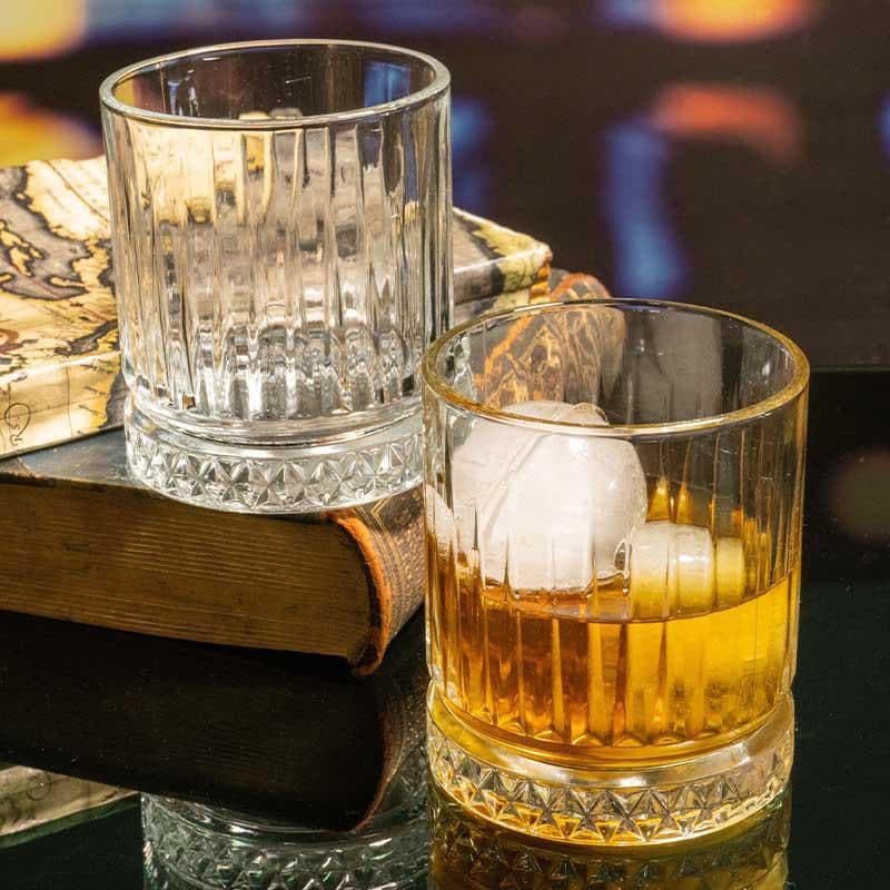 Buy Blake Whiskey Glass (355 ml ) - Set of Four Scotch & Whiskey Glasses from Vaaree