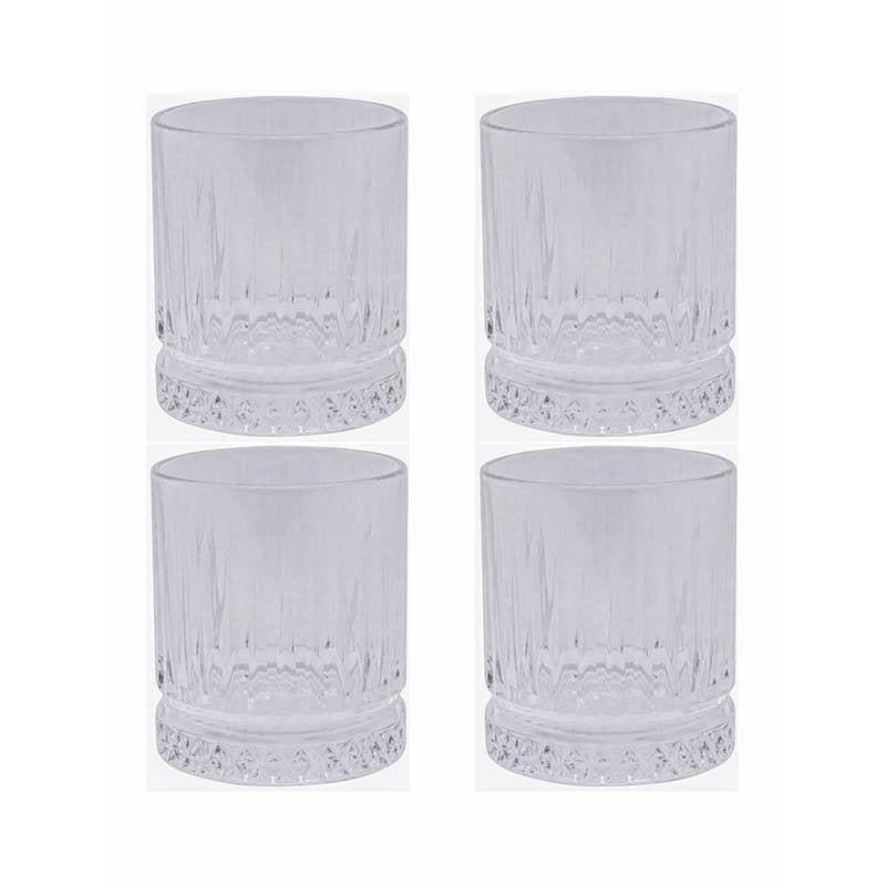 Buy Blake Whiskey Glass (355 ml ) - Set of Four Scotch & Whiskey Glasses from Vaaree