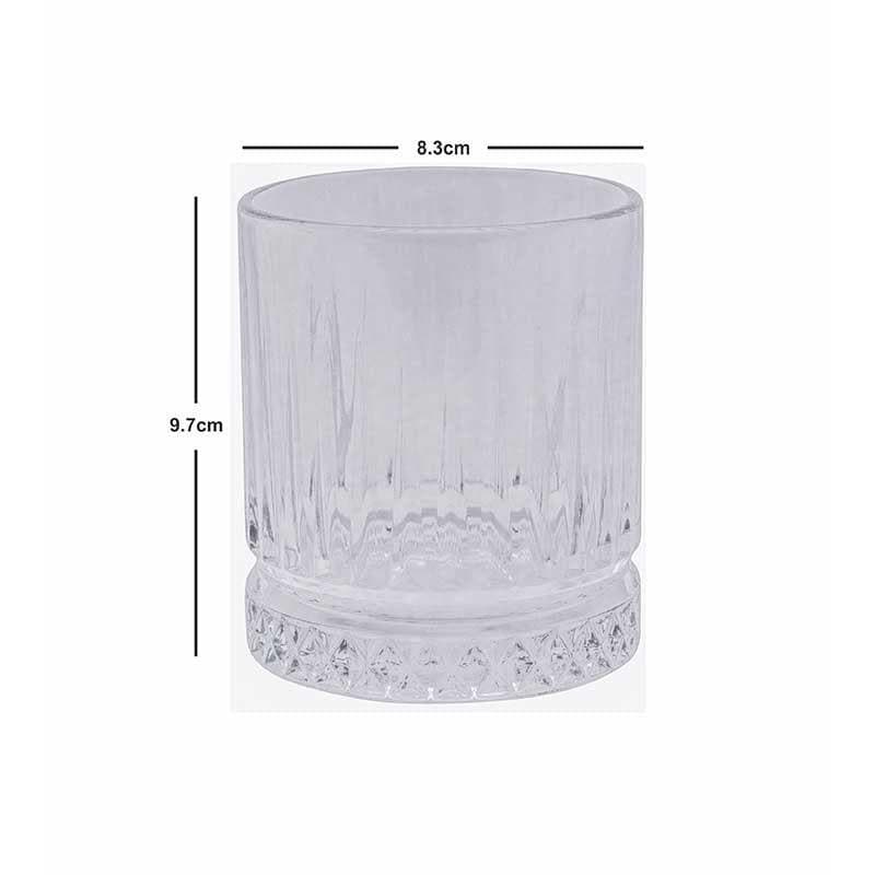 Buy Blake Whiskey Glass (355 ml ) - Set of Four Scotch & Whiskey Glasses from Vaaree