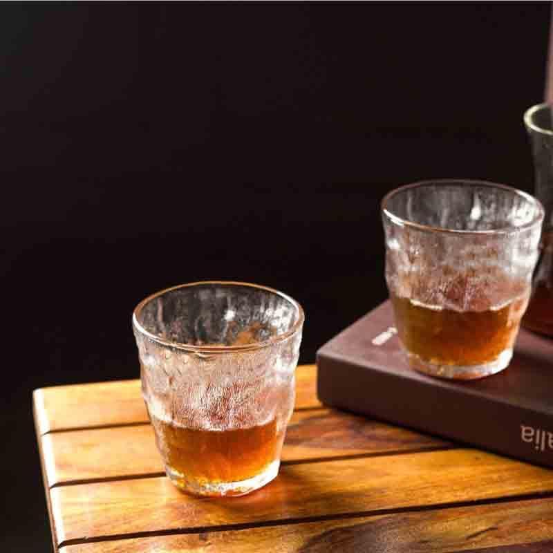 Buy Foggy Glass (410 ml) - Set Of Four Scotch & Whiskey Glasses from Vaaree