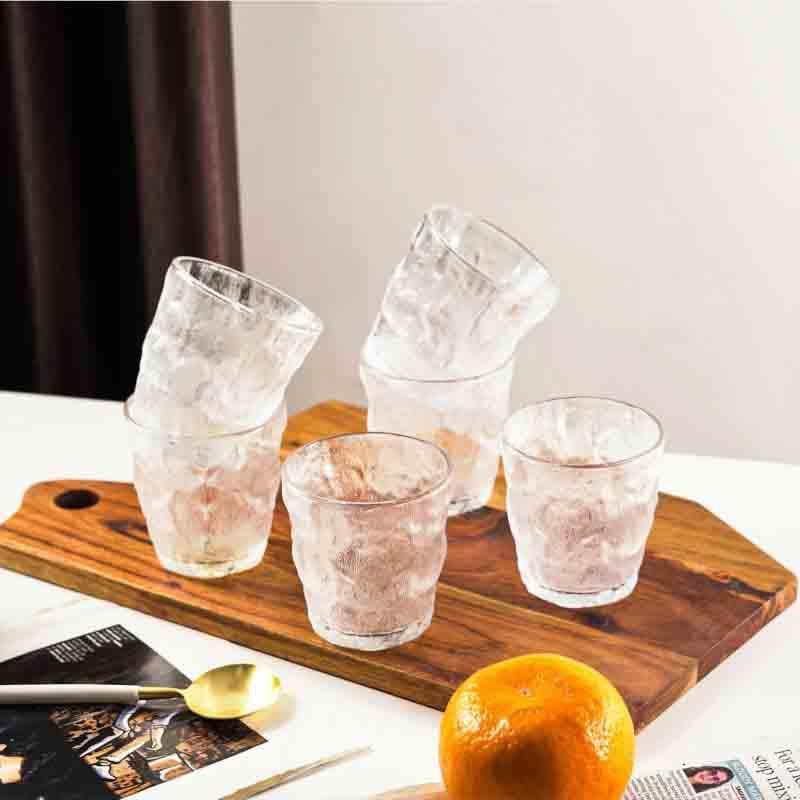 Buy Foggy Glass (410 ml) - Set Of Four Scotch & Whiskey Glasses from Vaaree