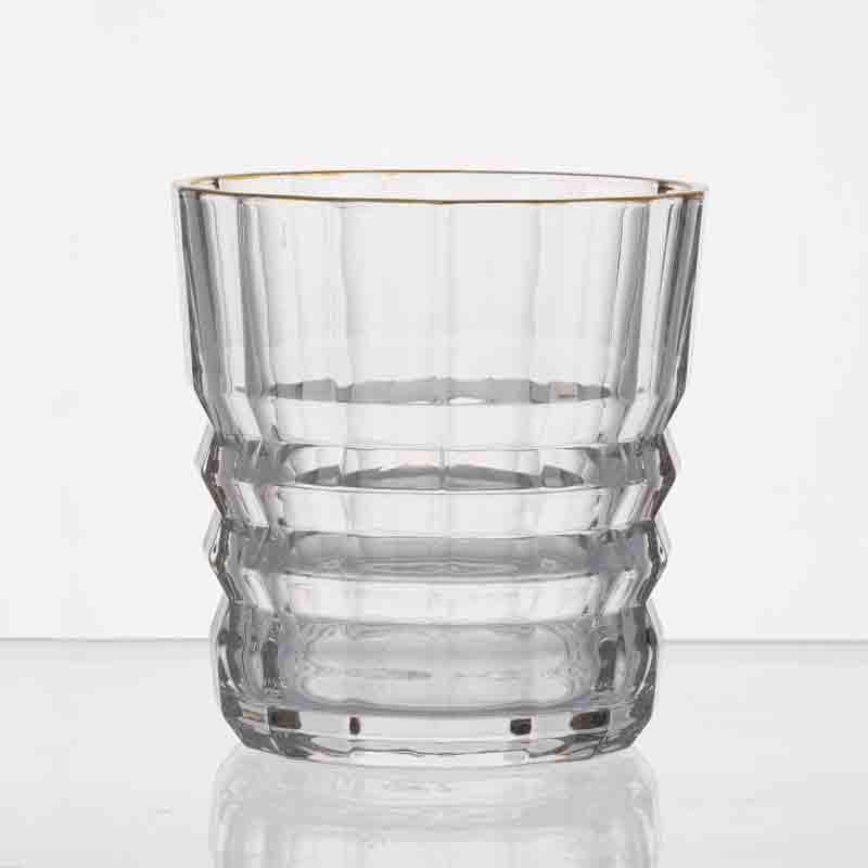 Buy Love Handles Whiskey Glass (300 ml ) - Set Of Two Scotch & Whiskey Glasses from Vaaree