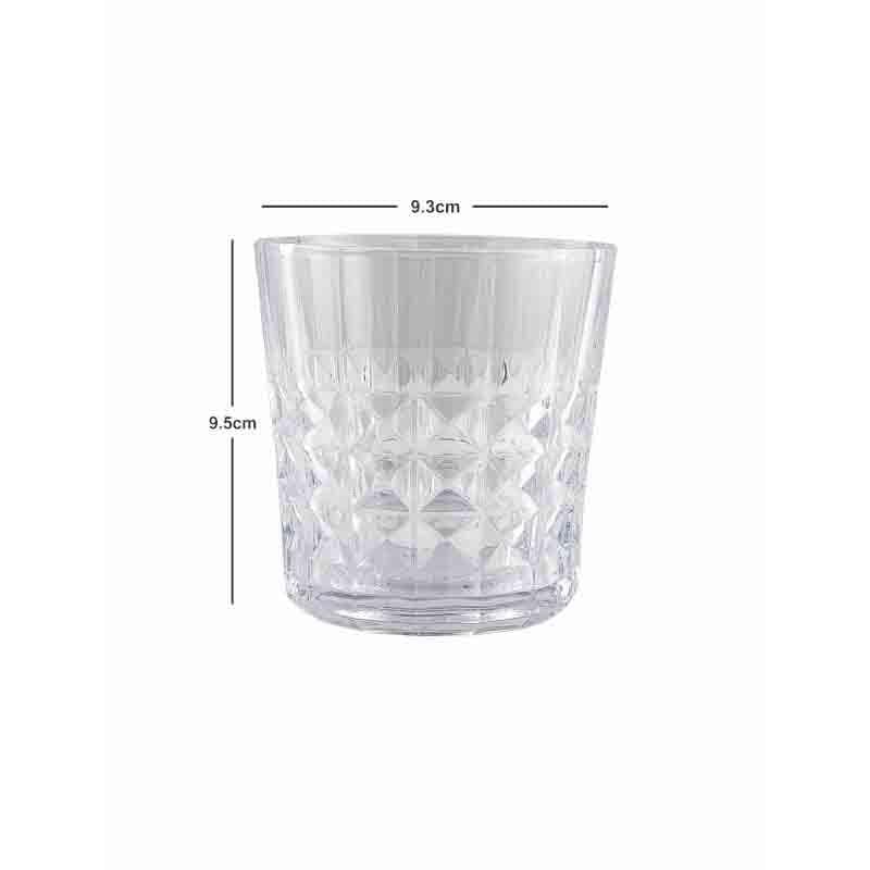 Buy Mefee Whiskey Glass (310 ml ) - Set of Six Scotch & Whiskey Glasses from Vaaree