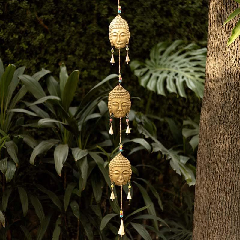 Buy Positive Vibes Hanging Bells Windchimes from Vaaree