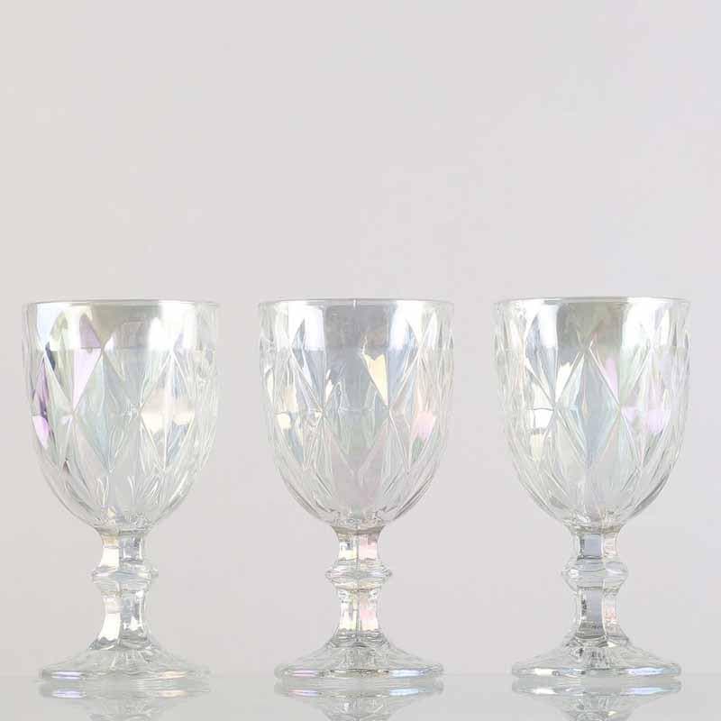 Buy Aurelia Goblet (300 ml ) - Set Of Four Wine & Champagne Glasses from Vaaree