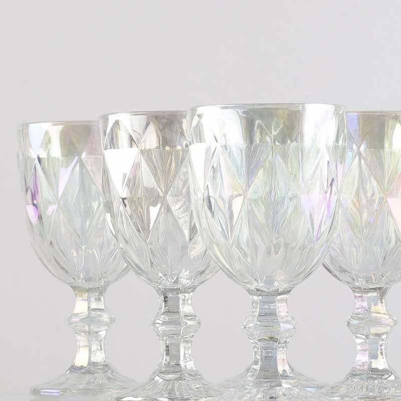 Buy Aurelia Goblet (300 ml ) - Set Of Six Wine & Champagne Glasses from Vaaree