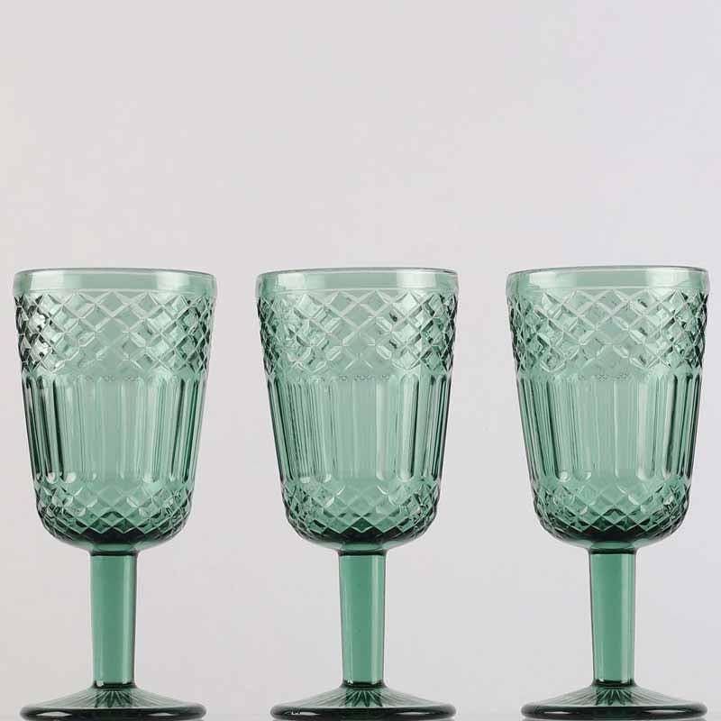 Buy Eunoia Goblet (200 ml ) - Set Of Four Wine & Champagne Glasses from Vaaree