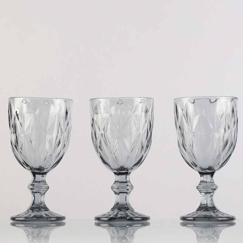 Buy Vino Tinted Goblet (220 ml ) - Set Of Four Wine & Champagne Glasses from Vaaree