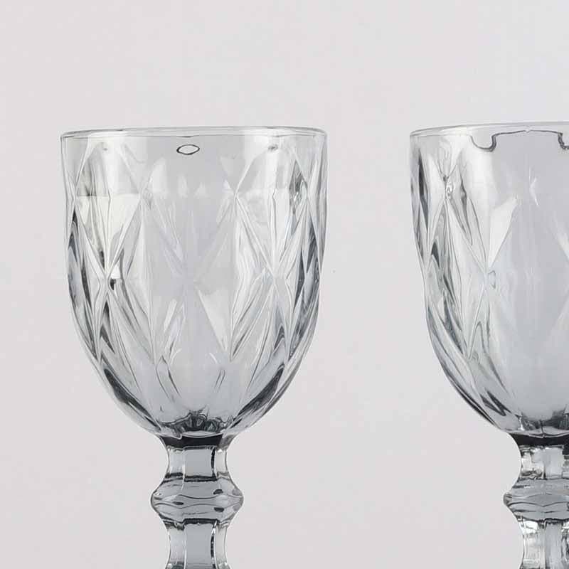 Buy Vino Tinted Goblet (220 ml ) - Set Of Four Wine & Champagne Glasses from Vaaree