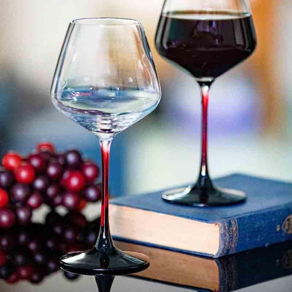 Buy Ravishing Glow Wine glass (440 ml ) - Set of Two Wine & Champagne Glasses from Vaaree