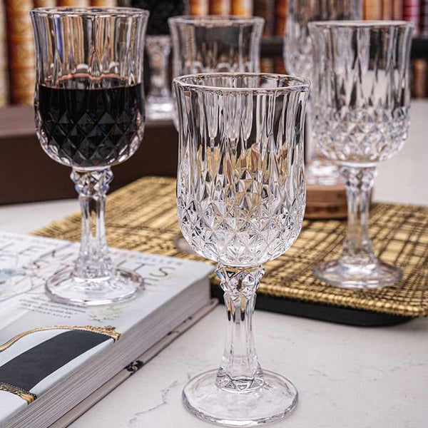 Wine & Champagne Glasses - Sino Wine Glass (180 ml ) - Set of Six